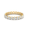Load image into Gallery viewer, 1.50 Ct Round Cut Diamond Single Prong Eternity Ring