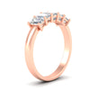 Load image into Gallery viewer, 1.50-carat-emerald-five-stone-anniversary-ring-in-rose-gold-fdwb8008emangle2-1.50ct-nl-rg