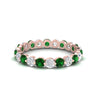 Load image into Gallery viewer, 1.50 Ct Round Cut Diamond Single Prong Eternity Ring