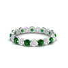 Load image into Gallery viewer, 1.50 Ct Round Cut Diamond Single Prong Eternity Ring