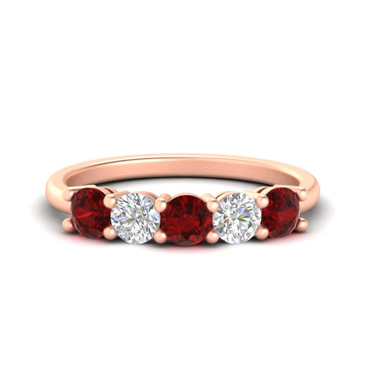 1.50-carat-five-stone-diamond-and-ruby-wedding-band-in-rose-gold-FDENS141ROBGRUDRANGLE3-1.50CT-NL-RG
