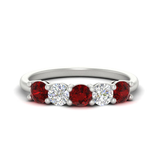 1.50-carat-five-stone-diamond-and-ruby-wedding-band-in-white-gold-FDENS141ROBGRUDRANGLE3-1.50CT-NL-WG
