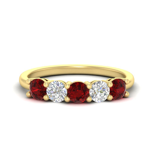 1.50-carat-five-stone-diamond-and-ruby-wedding-band-in-yellow-gold-FDENS141ROBGRUDRANGLE3-1.50CT-NL-YG