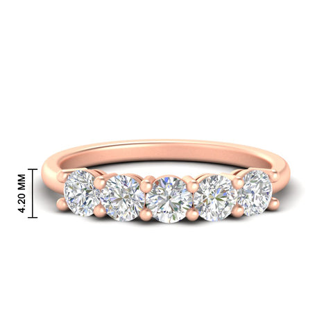 1.50-carat-five-stone-diamond-wedding-band-in-rose-gold-FDENS141ROBANGLE3-1.50CT-NL-RG