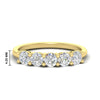 Load image into Gallery viewer, 1.50+Carat+Round+Cut+Five+Stone+Diamond+Band+In+14k+Yellow+Gold-FDENS141B-1.50+CT-4