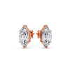 Load image into Gallery viewer, Marquise Diamond 6 Prong Stud Earrings Half Carat