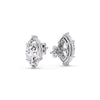 Load image into Gallery viewer, Marquise Diamond 6 Prong Stud Earrings Half Carat