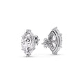 Thumbnail 23 - Marquise Diamond 6 Prong Stud Earrings Half Carat