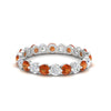 Load image into Gallery viewer, 1.50 Ct Round Cut Diamond Single Prong Eternity Ring