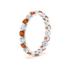 Load image into Gallery viewer, 1.50 Ct Round Cut Diamond Single Prong Eternity Ring