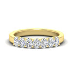 Load image into Gallery viewer, 1.50-carat-oval-seven-stone-diamond-wedding-band-in-yellow-gold-fd10255ovsleep-1.50ct-nl-yg.jpg?v=1770804223