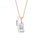 Load image into Gallery viewer, 1.50-carat-oval-shaped-pave-diamond-bail-pendant-in-rose-gold-fdpd11636ovangle1-8.5X6.5mm-nl-rg-hw.jpg?v=1769514559