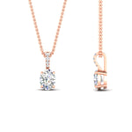 Load image into Gallery viewer, 1.50-carat-oval-shaped-pave-diamond-bail-pendant-in-rose-gold-fdpd11636ovangle2-8.5X6.5mm-nl-rg.jpg?v=1769514559