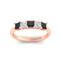 Thumbnail 51 - 1.50-carat-princess-cut-five-stone-black-diamond-wedding-ring-in-rose-gold-fdwb8008prblackangle5-1.50ct-nl-rg.jpg