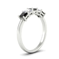 Thumbnail 27 - 1.50-carat-princess-cut-five-stone-black-diamond-wedding-ring-in-white-gold-fdwb8008prblackangle2-1.50ct-nl-wg.jpg