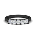 Thumbnail 79 - 1.50-carat-princess-cut-five-stone-diamond-wedding-ring-in-black-gold-fdwb8008prsleep-1.50ct-nl-bg.jpg
