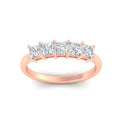 Thumbnail 31 - 1.50-carat-princess-cut-five-stone-diamond-wedding-ring-in-rose-gold-fdwb8008prangle5-1.50ct-nl-rg.jpg