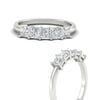 Load image into Gallery viewer, 1.50-carat-princess-cut-five-stone-diamond-wedding-ring-in-platinum-fdwb8008prangle3-1.50ct-nl-wg.jpg