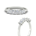 Thumbnail 5 - 1.50-carat-princess-cut-five-stone-diamond-wedding-ring-in-platinum-fdwb8008prangle3-1.50ct-nl-wg.jpg