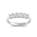 Thumbnail 6 - 1.50-carat-princess-cut-five-stone-diamond-wedding-ring-in-white-gold-fdwb8008prangle5-1.50ct-nl-wg.jpg