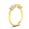 Load image into Gallery viewer, 1.50-carat-princess-cut-five-stone-diamond-wedding-ring-in-yellow-gold-fdwb8008prangle2-1.50ct-nl-yg.jpg