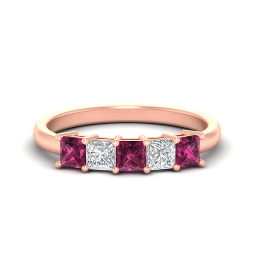 1.50-carat-princess-cut-five-stone-pink-sapphire-wedding-ring-in-rose-gold-fdwb8008prgsadrpisleep-1.50ct-nl-rg.jpg