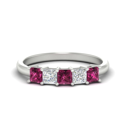 1.50-carat-princess-cut-five-stone-pink-sapphire-wedding-ring-in-white-gold-fdwb8008prgsadrpisleep-1.50ct-nl-wg.jpg