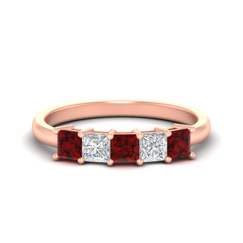 1.50-carat-princess-cut-five-stone-ruby-wedding-ring-in-rose-gold-fdwb8008prgrudrsleep-1.50ct-nl-rg.jpg