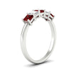Load image into Gallery viewer, 1.50-carat-princess-cut-five-stone-ruby-wedding-ring-in-white-gold-fdwb8008prgrudrangle2-1.50ct-nl-wg.jpg