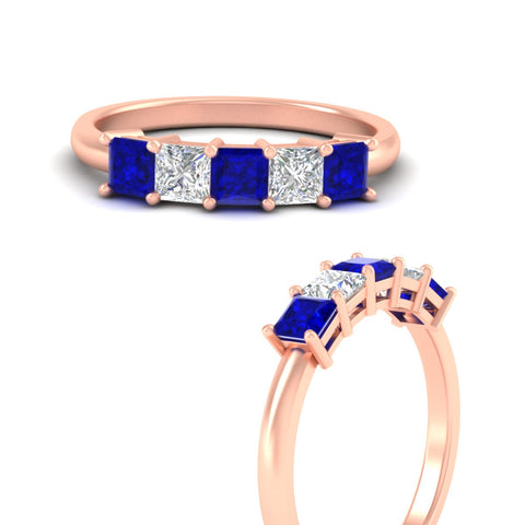 1.50-carat-princess-cut-five-stone-sapphire-wedding-ring-in-rose-gold-fdwb8008prgsablangle3-1.50ct-nl-rg.jpg