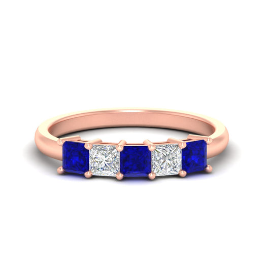 1.50-carat-princess-cut-five-stone-sapphire-wedding-ring-in-rose-gold-fdwb8008prgsablsleep-1.50ct-nl-rg.jpg