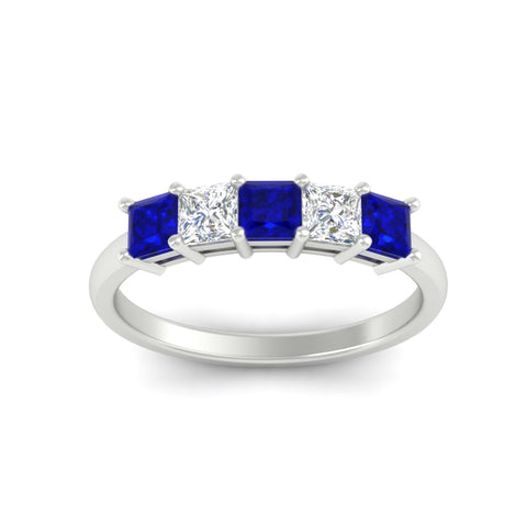 1.50-carat-princess-cut-five-stone-sapphire-wedding-ring-in-white-gold-fdwb8008prgsablangle5-1.50ct-nl-wg.jpg