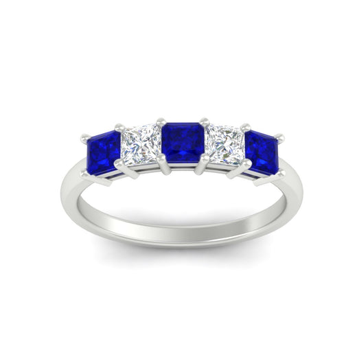 1.50-carat-princess-cut-five-stone-sapphire-wedding-ring-in-white-gold-fdwb8008prgsablangle5-1.50ct-nl-wg.jpg