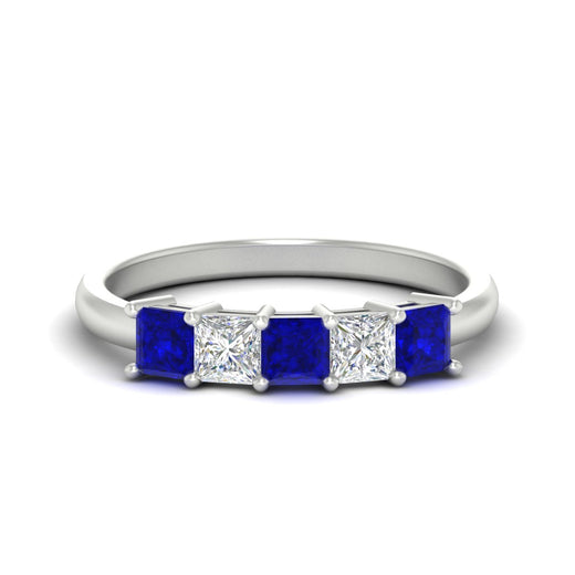 1.50-carat-princess-cut-five-stone-sapphire-wedding-ring-in-white-gold-fdwb8008prgsablsleep-1.50ct-nl-wg.jpg