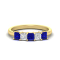 Thumbnail 59 - 1.50-carat-princess-cut-five-stone-sapphire-wedding-ring-in-yellow-gold-fdwb8008prgsablsleep-1.50ct-nl-yg.jpg
