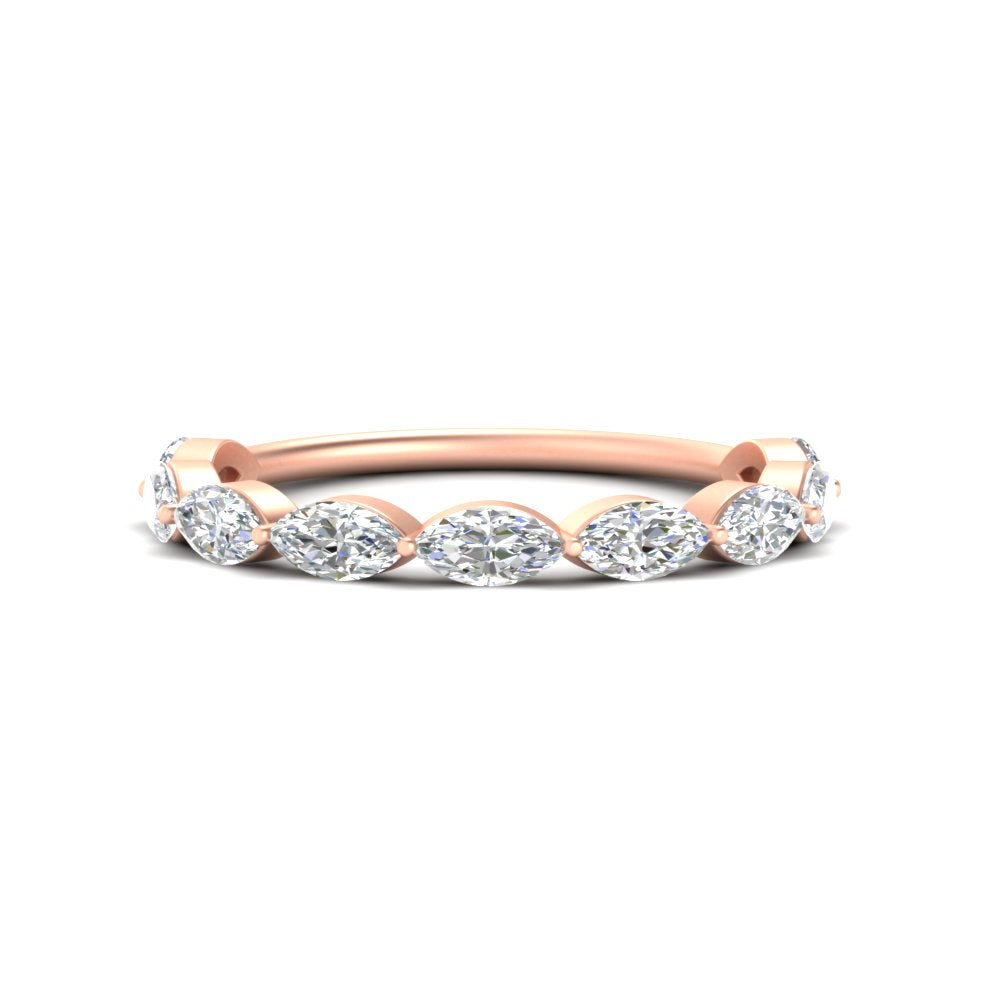 1.50-carat-prong-set-marquise-diamond-wedding-band-in-rose-gold-FD8398MQB-1.50CT-NL-RG
