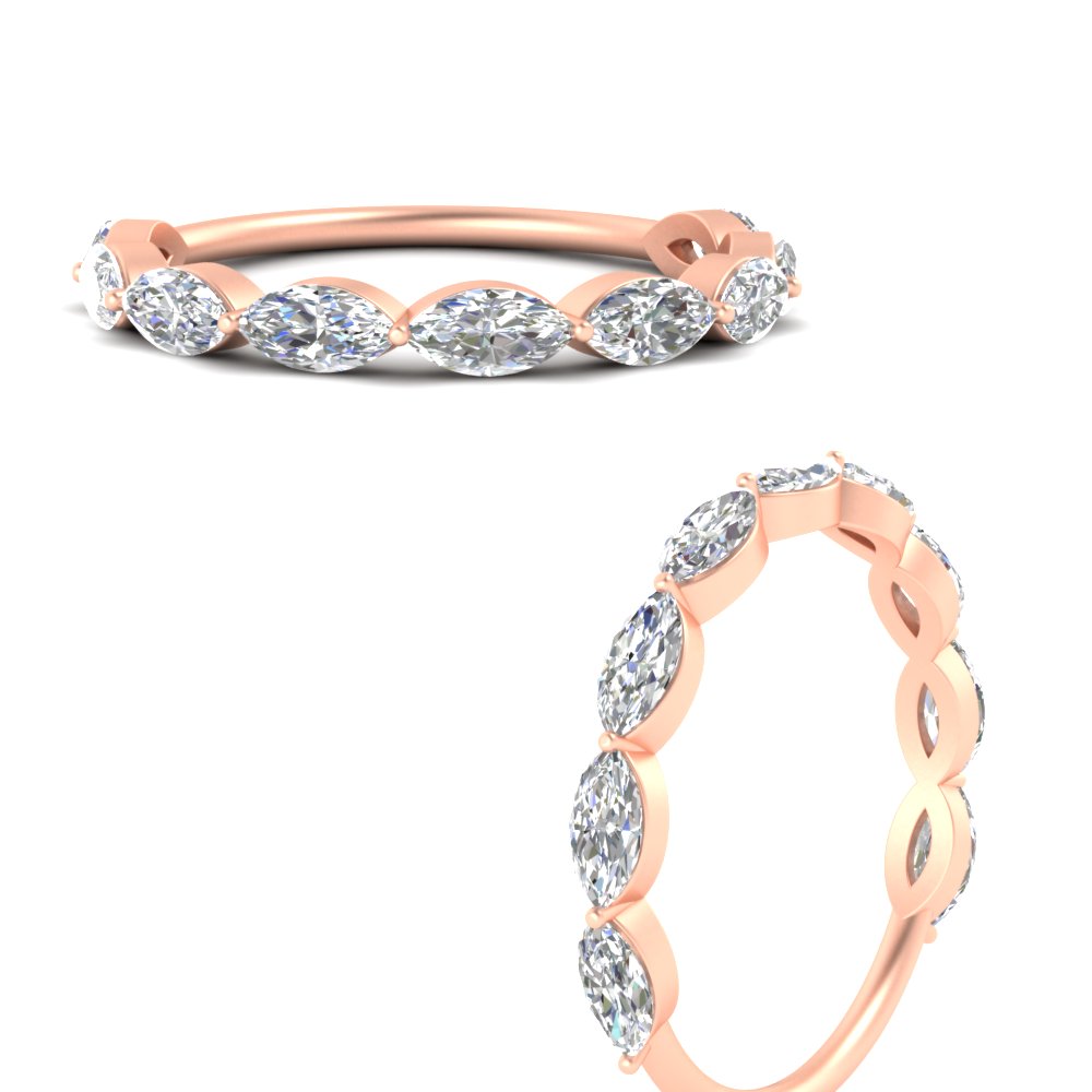 1.50-carat-prong-set-marquise-diamond-wedding-band-in-rose-gold-FD8398MQBANGLE3-1.50CT-NL-RG