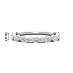 Load image into Gallery viewer, 1.50-carat-prong-set-marquise-diamond-wedding-band-in-white-gold-FD8398MQB-1.50CT-NL-WG-HW