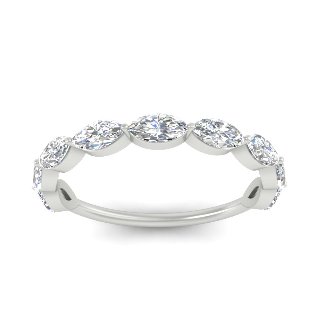 1.50-carat-prong-set-marquise-diamond-wedding-band-in-white-gold-FD8398MQBANGLE5-1.50CT-NL-WG