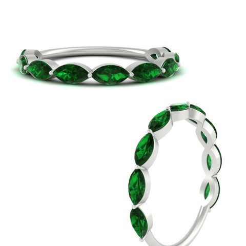 1.50-carat-prong-set-marquise-emerald-wedding-band-in-white-gold-FD8398MQBGEMGERANGLE3-1.50CT-NL-WG