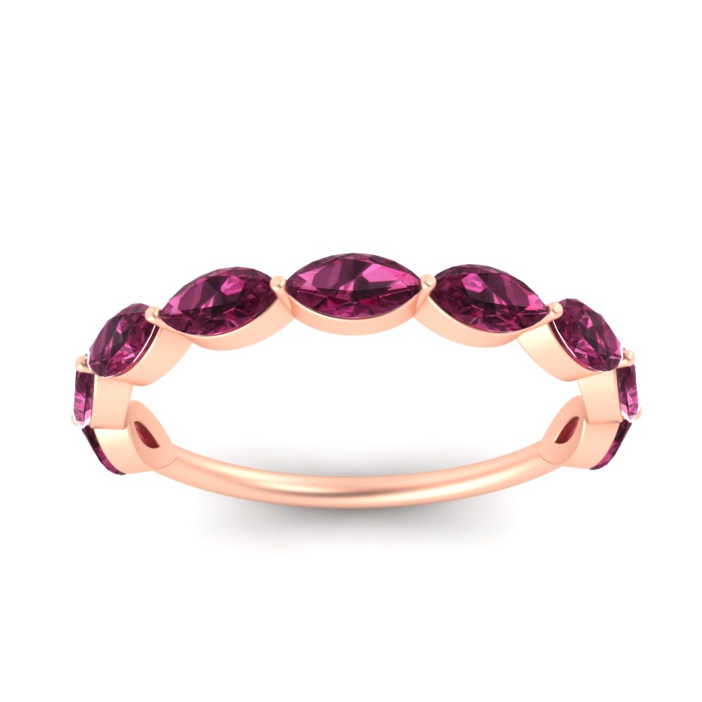 1.50-carat-prong-set-marquise-pink-sapphire-wedding-band-in-rose-gold-FD8398MQBGSADRPIANGLE5-1.50CT-NL-RG