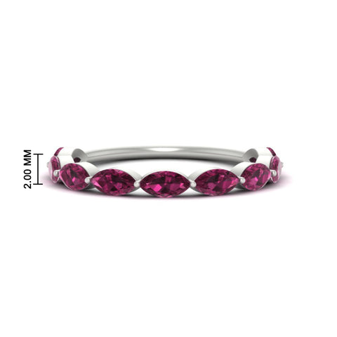 1.50-carat-prong-set-marquise-pink-sapphire-wedding-band-in-white-gold-FD8398MQBGSADRPI-1.50CT-NL-WG-HW