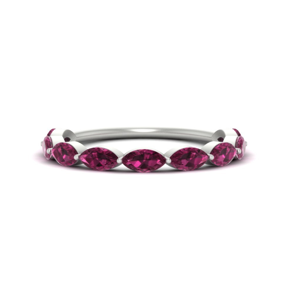 1.50-carat-prong-set-marquise-pink-sapphire-wedding-band-in-white-gold-FD8398MQBGSADRPI-1.50CT-NL-WG