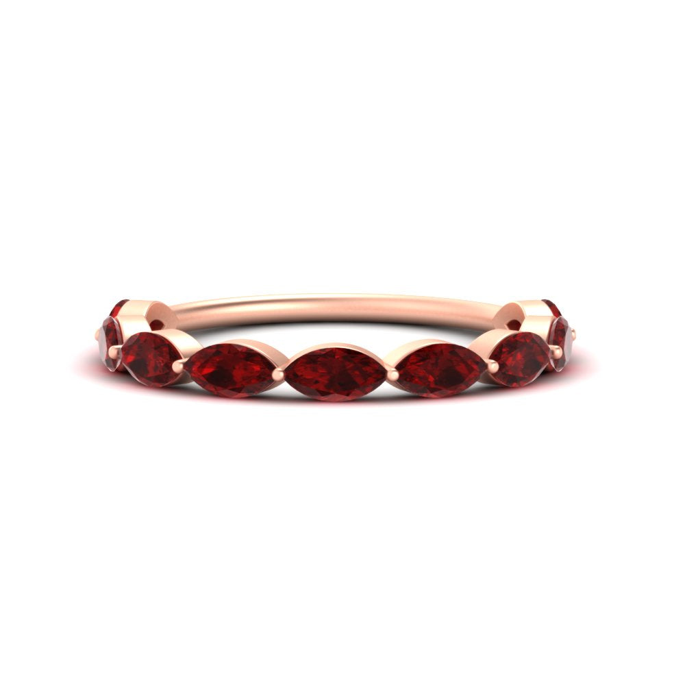 1.50-carat-prong-set-marquise-ruby-wedding-band-in-rose-gold-FD8398MQBGRUDR-1.50CT-NL-RG