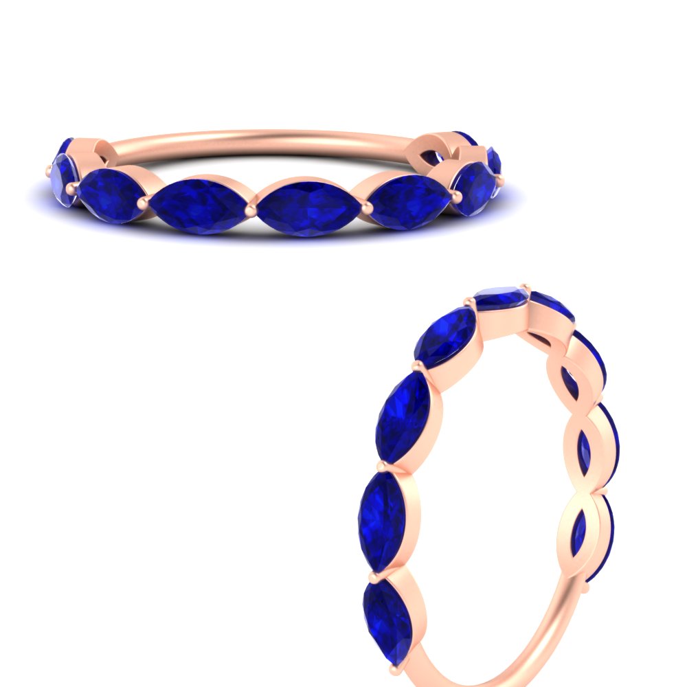 1.50-carat-prong-set-marquise-sapphire-wedding-band-in-rose-gold-FD8398MQBGSABLANGLE3-1.50CT-NL-RG