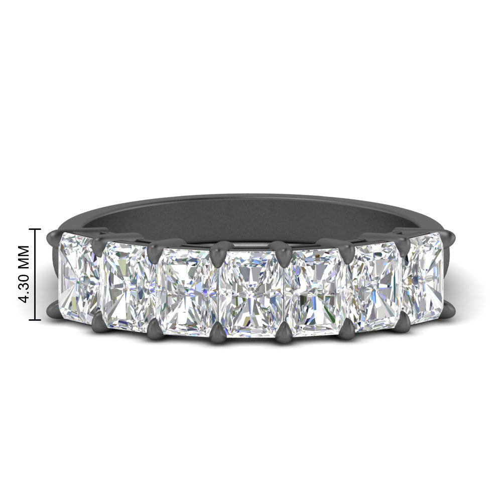 1.50-carat-radiant-cut-7-stone-diamond-wedding-band-in-black-gold-FD8008RAB-1.50CT-NL-BG-HW