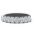 Thumbnail 26 - 1.50-carat-radiant-cut-7-stone-diamond-wedding-band-in-black-gold-FD8008RAB-1.50CT-NL-BG-HW