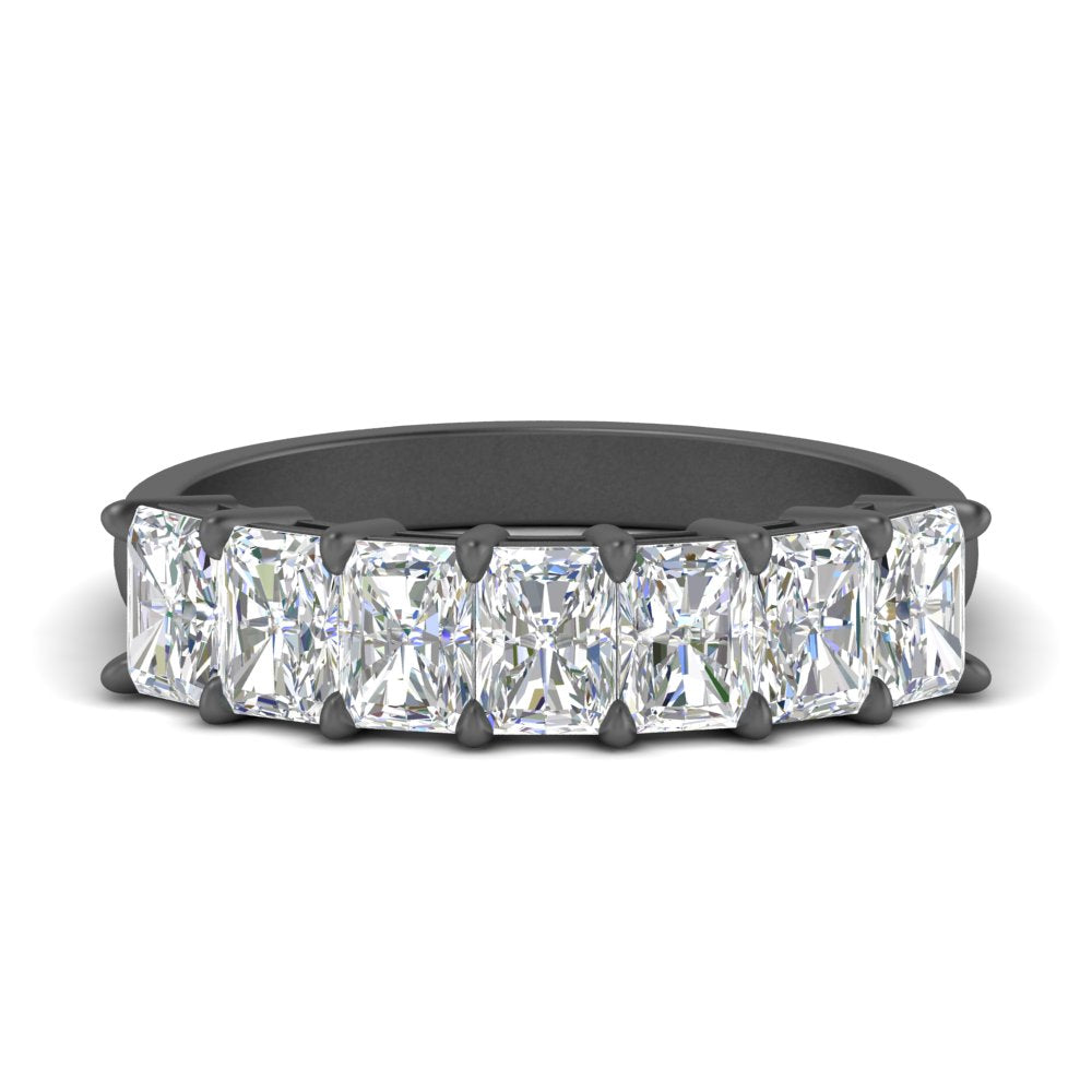 1.50-carat-radiant-cut-7-stone-diamond-wedding-band-in-black-gold-FD8008RAB-1.50CT-NL-BG