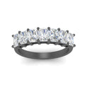 Thumbnail 27 - 1.50-carat-radiant-cut-7-stone-diamond-wedding-band-in-black-gold-FD8008RABANGLE5-1.50CT-NL-BG