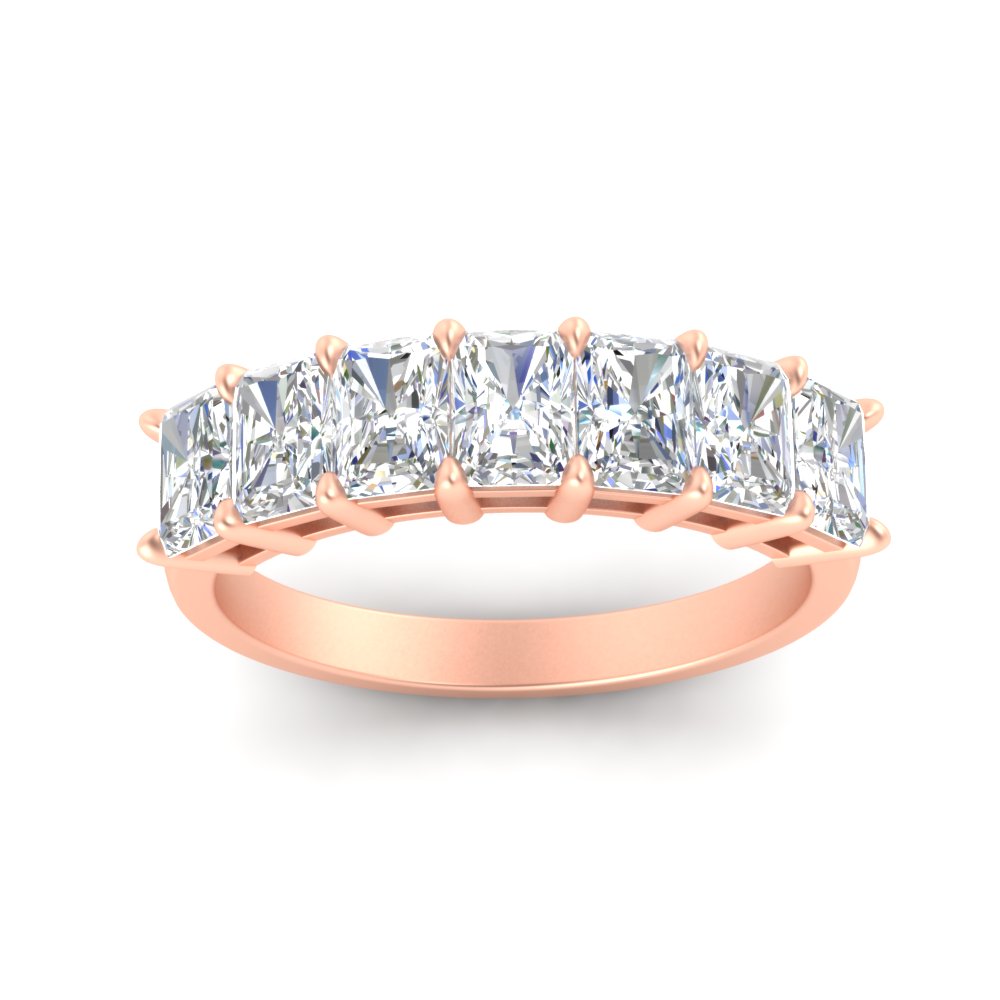 1.50-carat-radiant-cut-7-stone-diamond-wedding-band-in-rose-gold-FD8008RABANGLE5-1.50CT-NL-RG